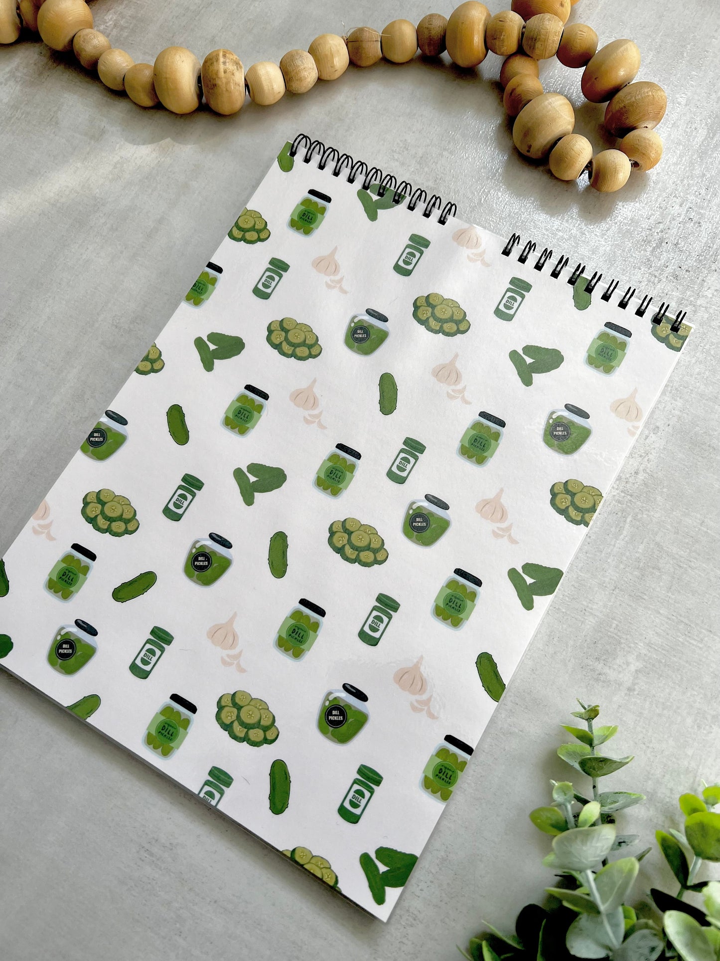 Cahier de notes pickles