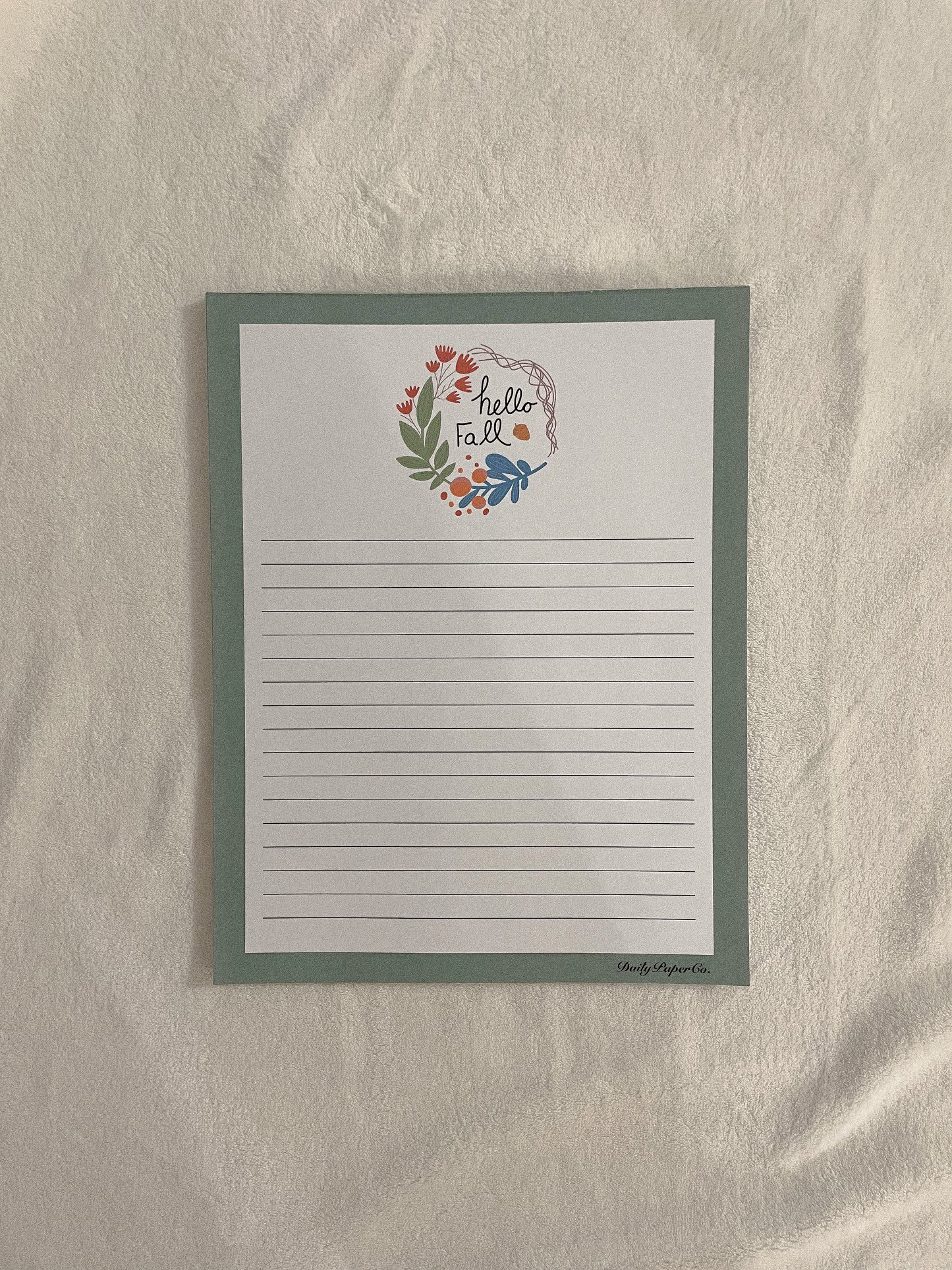 Fall Foliage Notepad