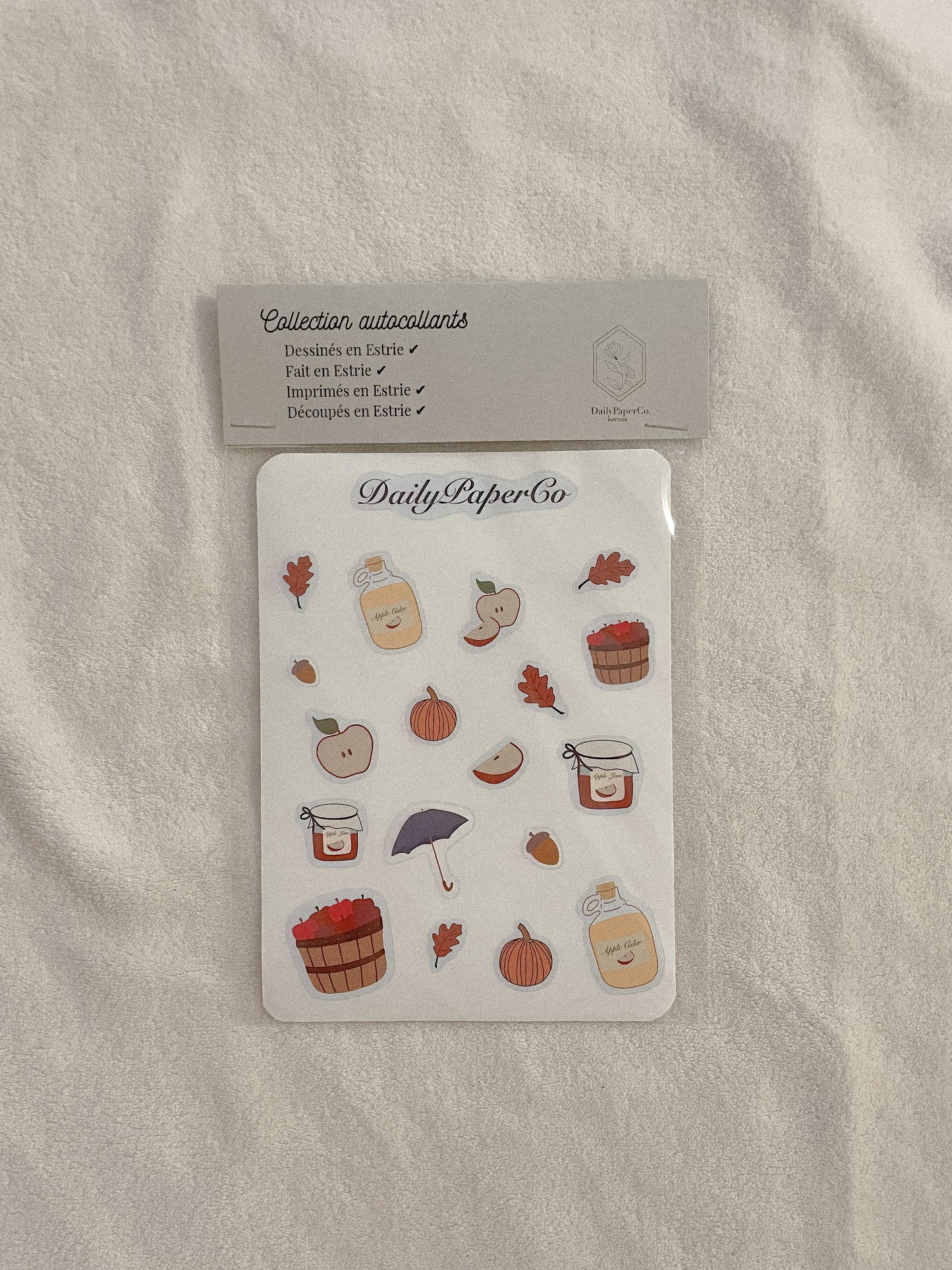 apple sticker sheet