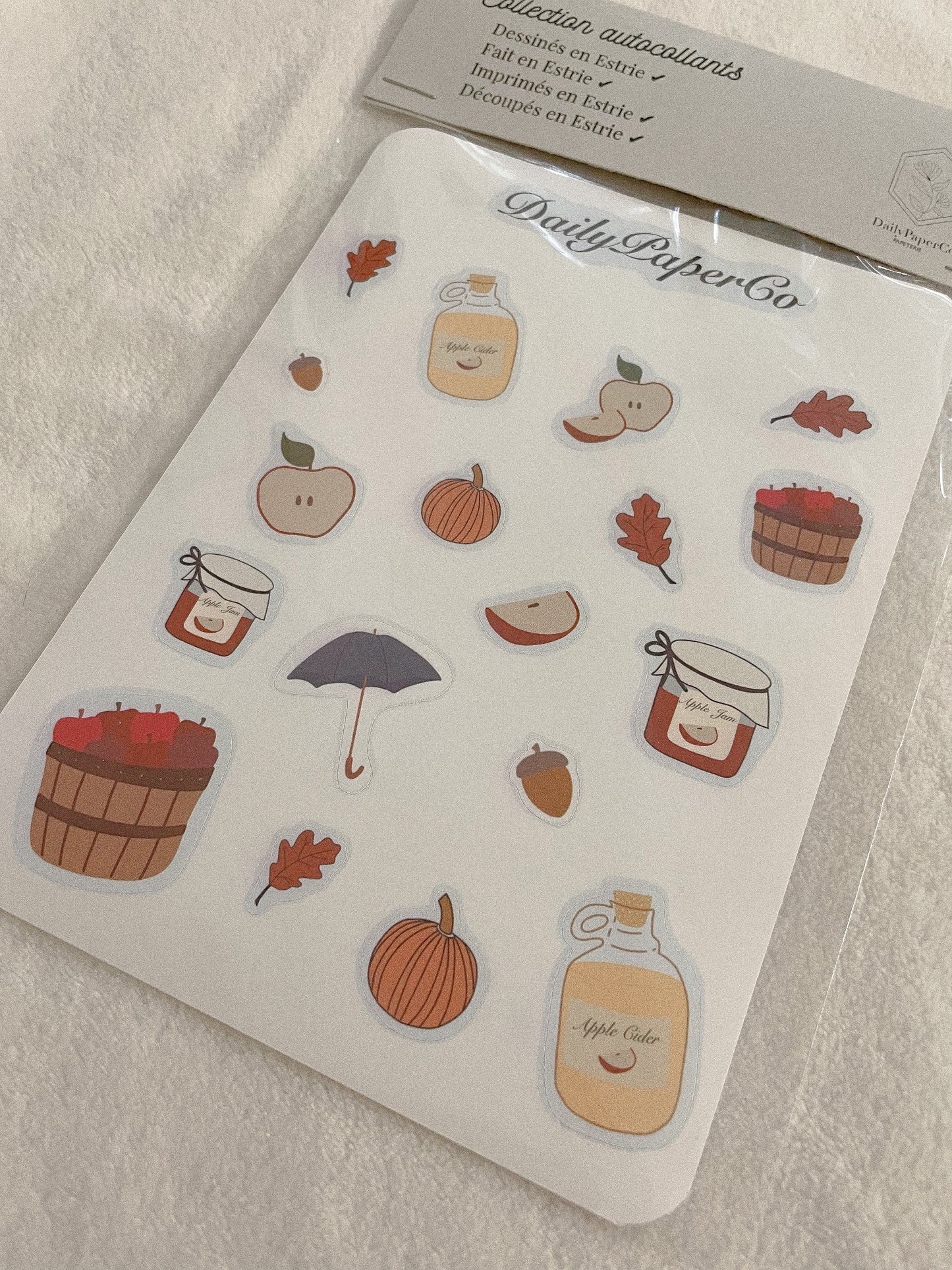 apple sticker sheet