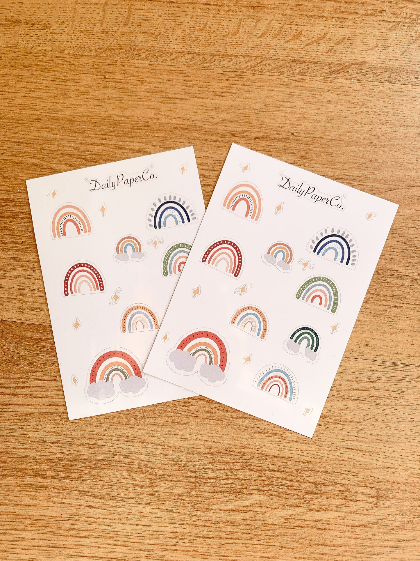 Rainbow Sticker Sheet