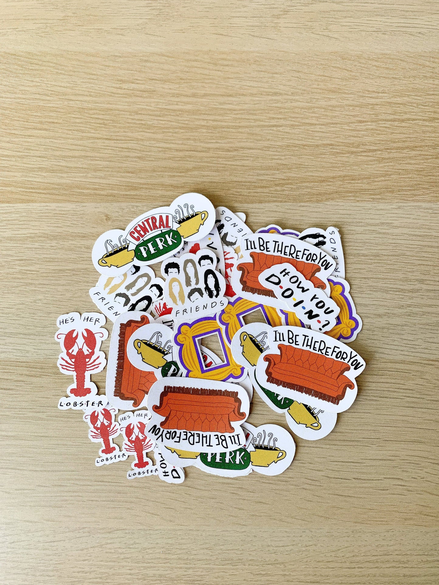 Friends series stickers