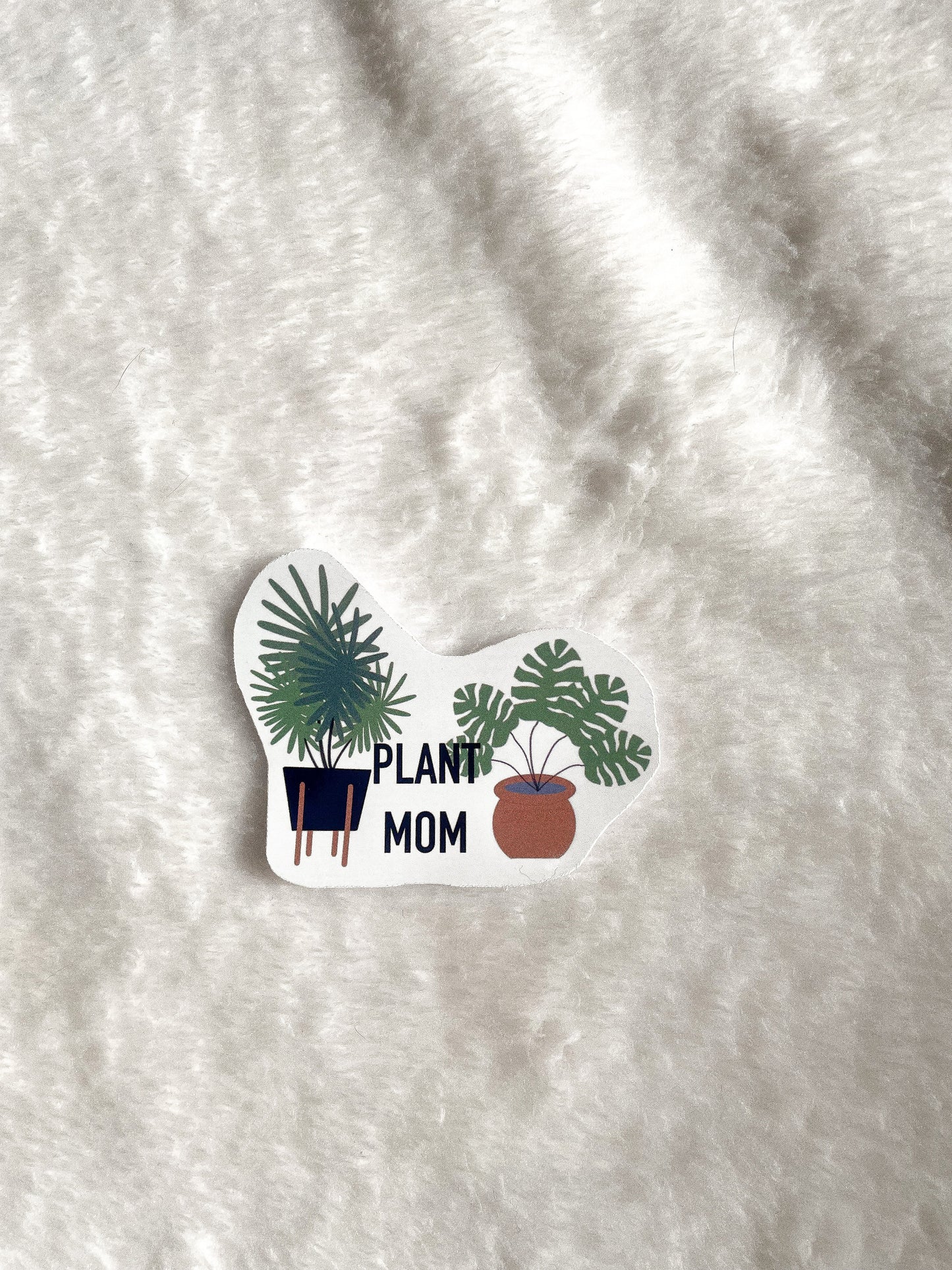 Tropical plant sticker