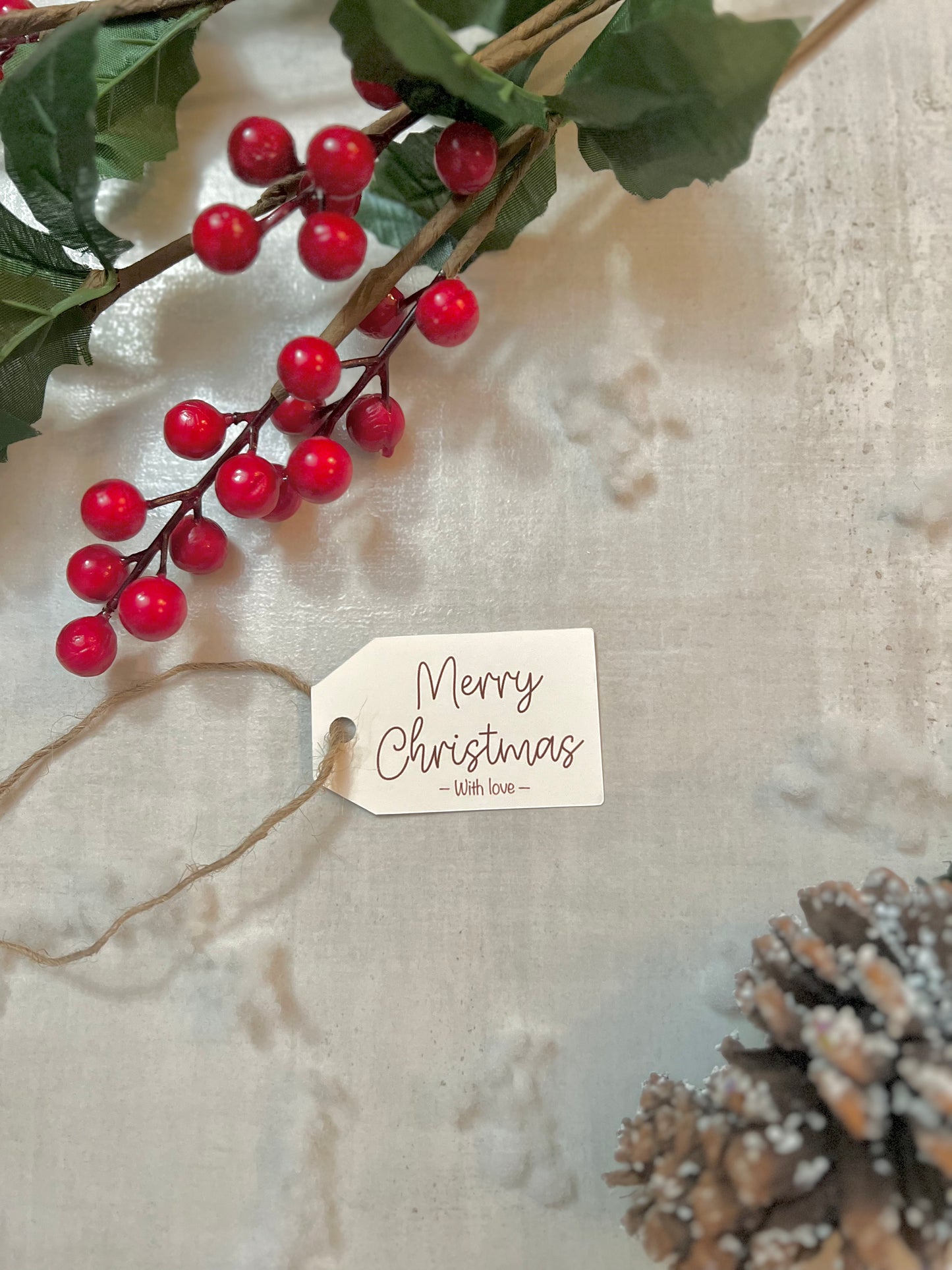 Merry Christmas gift tags