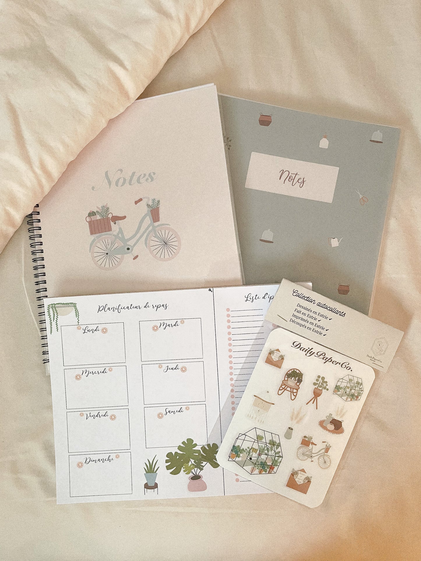 Plant themed stationery combo