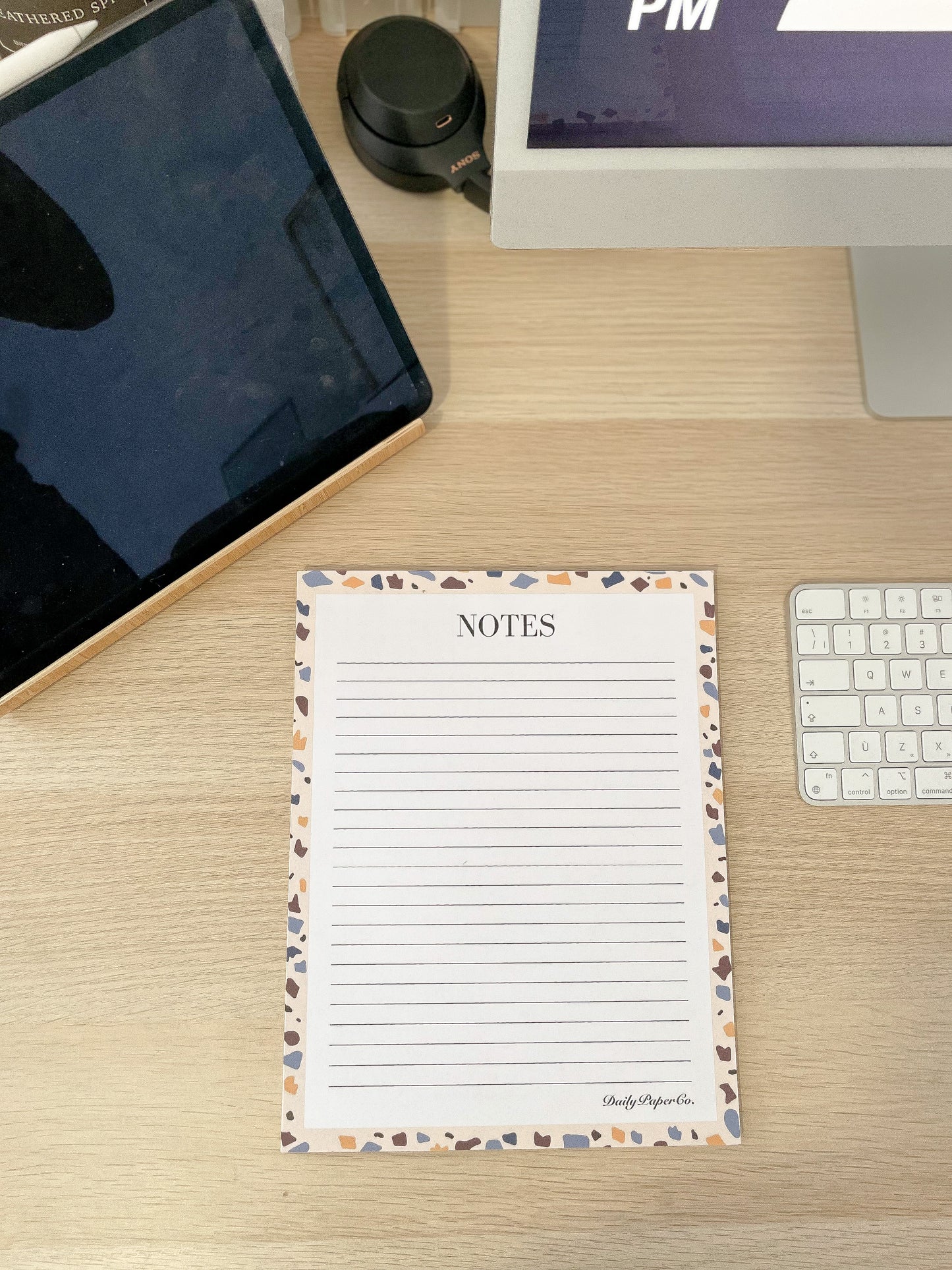 Terrazzo Theme Notepad