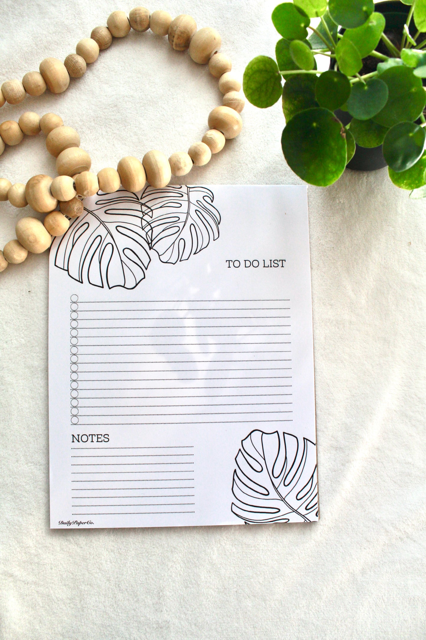 Bloc-notes monstera