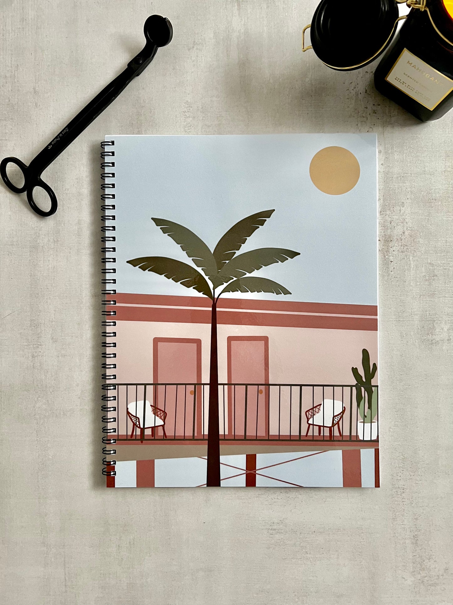 Cahier Motel pastel