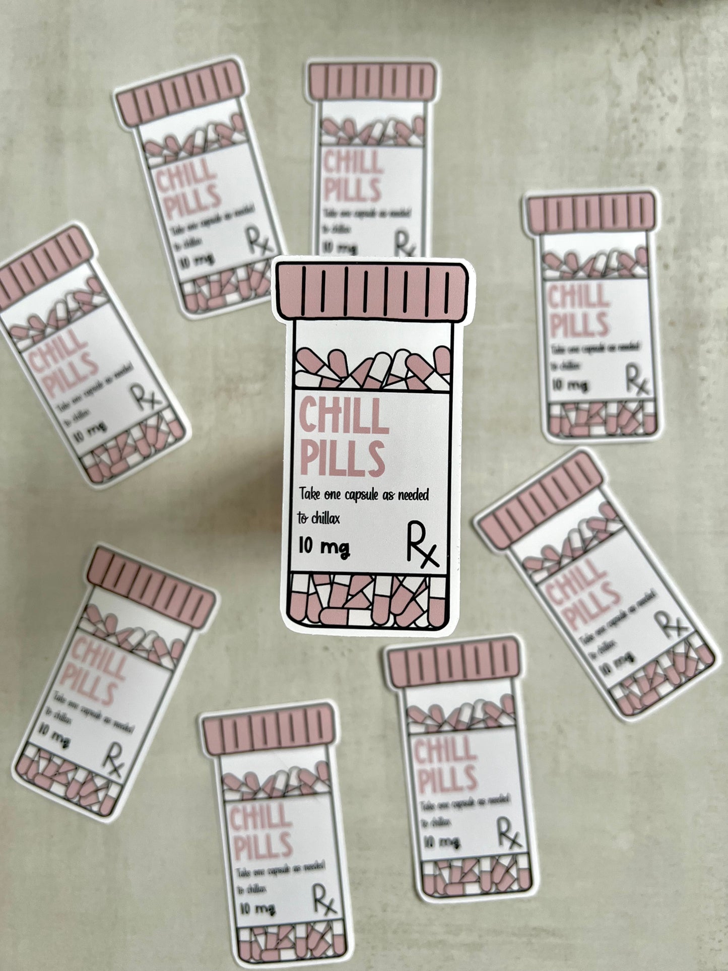 Autocollant chill pills