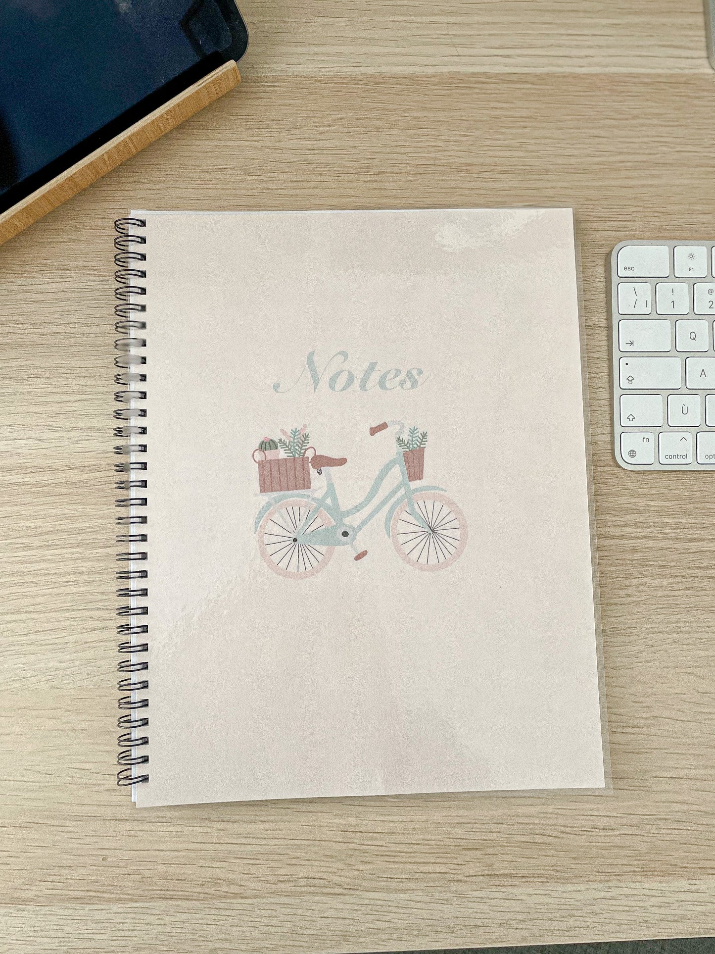 Bike themed notebook