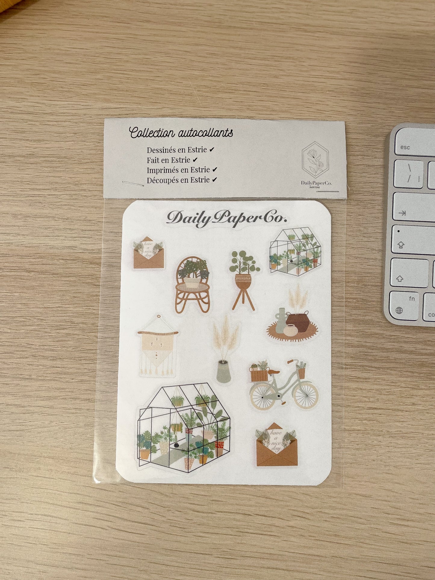 Bohemian Plant Sticker Sheet